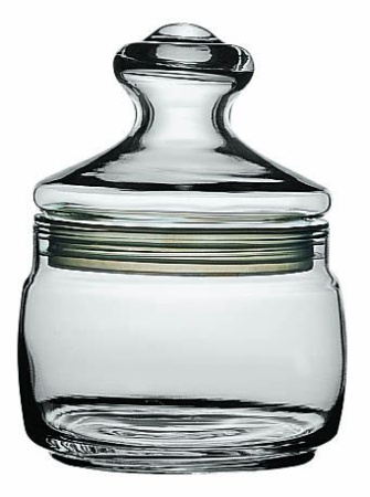 Банка для сыпучих прод.  420 мл. со стекл. крышкой Чешни /1/12/432/ Банка для сыпучих прод.  420 мл. со стекл. крышкой Чешни /1/12/432/