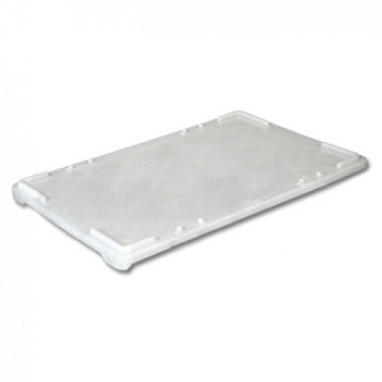 Крышка для контейнера для теста 600*400*40 мм., (-30/+60°C) морозостойкая, белая, полиэтилен /1/200/ Крышка для контейнера для теста 600*400*40 мм., (-30/+60°C) морозостойкая, белая, полиэтилен /1/200/