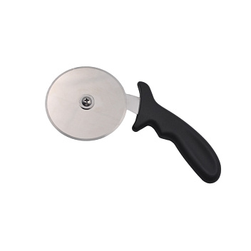 Нож для пиццы d=10 см. нерж. с черной пластик. ручкой MGsteel /1/12/120/ Нож для пиццы d=10 см. нерж. с черной пластик. ручкой MGsteel /1/12/120/