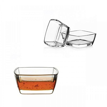 Соусник  50 мл. 65*65 мм. h=30 мм. квадр. Токио /24/4320/ Соусник  50 мл. 65*65 мм. h=30 мм. квадр. Токио /24/4320/