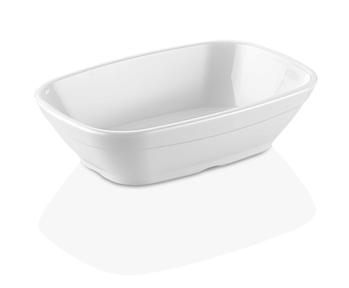 Салатник 170*120 мм. 430 мл. h=40 мм., касалетка поликарбонат GP /1/100/