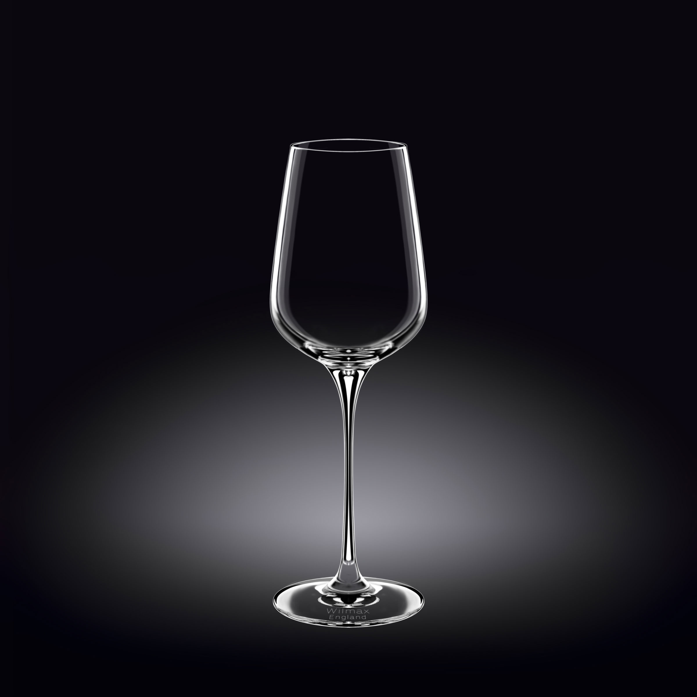 Бокал для вина 430 мл. d=60 мм. h=250 мм. хр.стекло Илона Wilmax /1/2/24/ АКЦИЯ