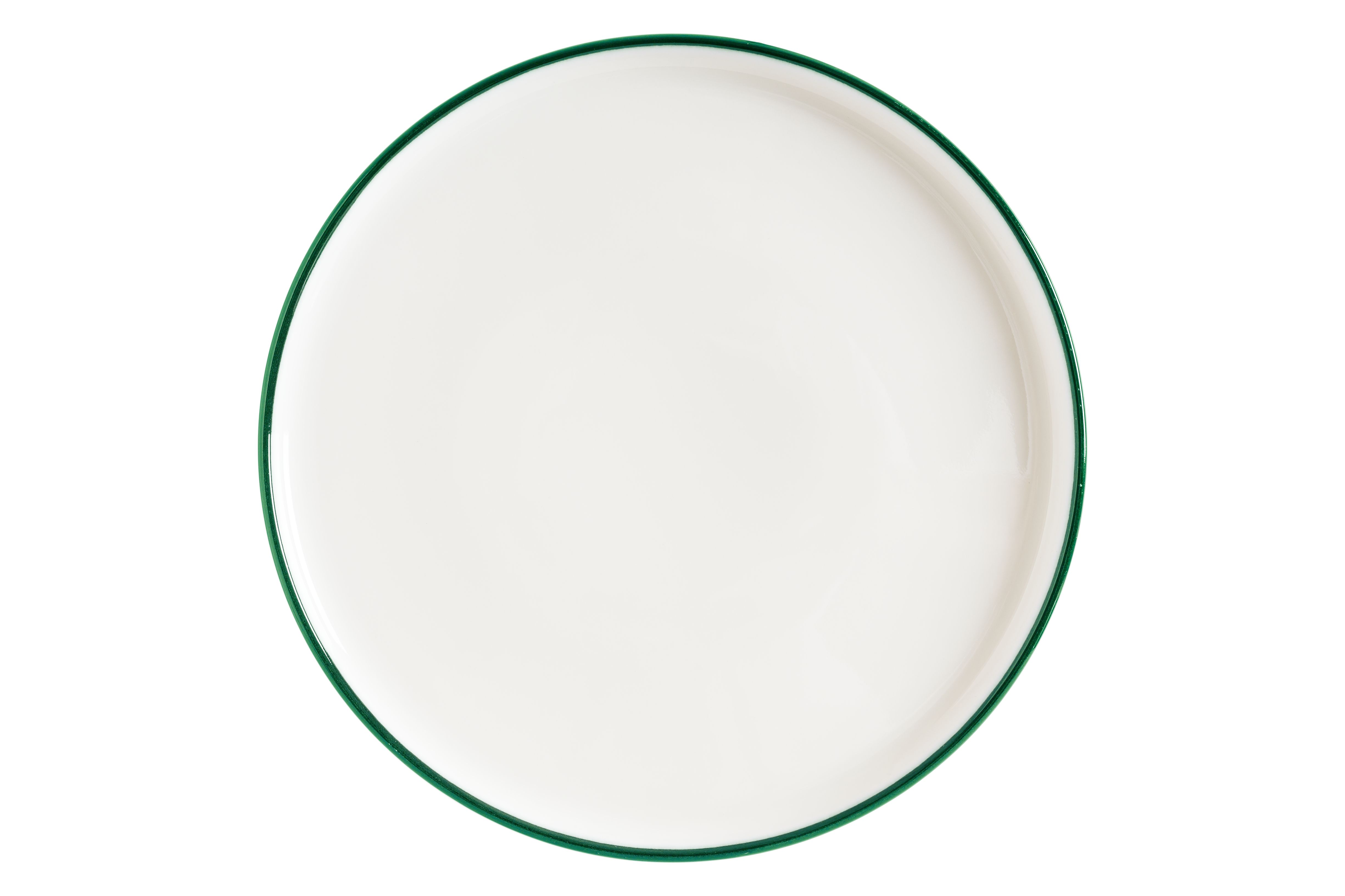 Тарелка d=280 мм. Линеа Зеленый, форма Хюгге Bonna /1/12/