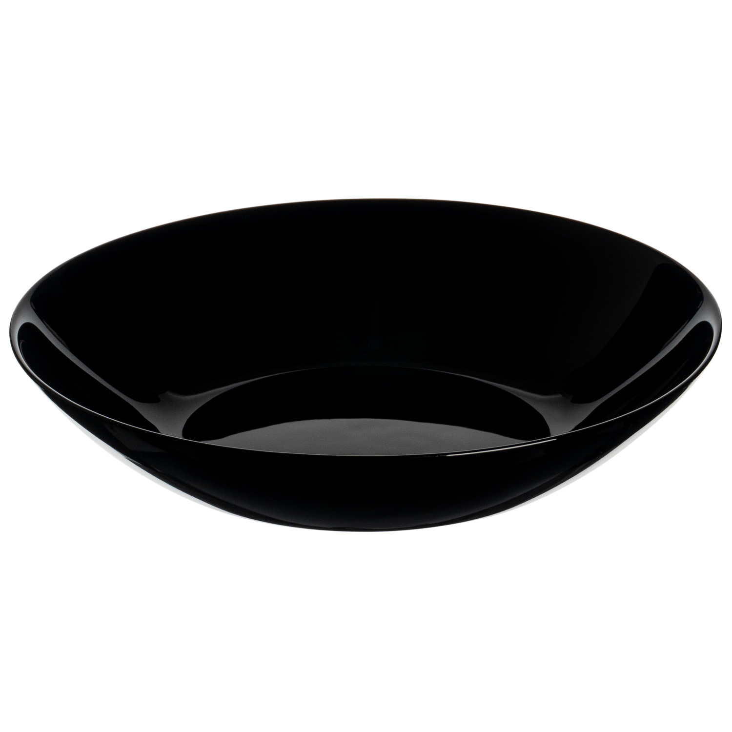 Тарелка d=200 мм. глубокая 780 мл. h=42 мм.  Эволюшн Блэк /6/24/1440/
