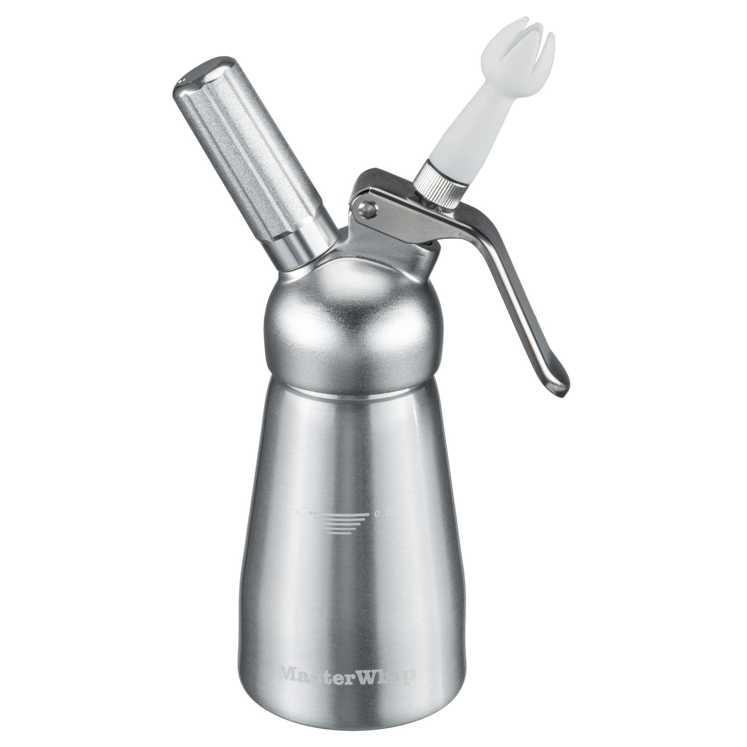 Сифон (кремер) для взбивания сливок  0,25 л. алюм./пластик MasterWhip /1/324/ АКЦИЯ