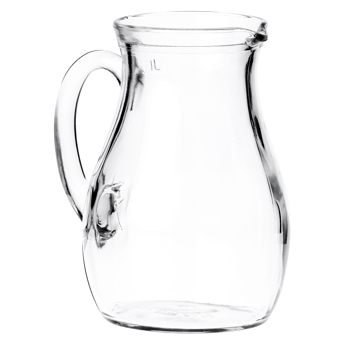 Кувшин 1 л. d=88 мм. h=173 мм.  Рокси Borgonovo /1/6/324/