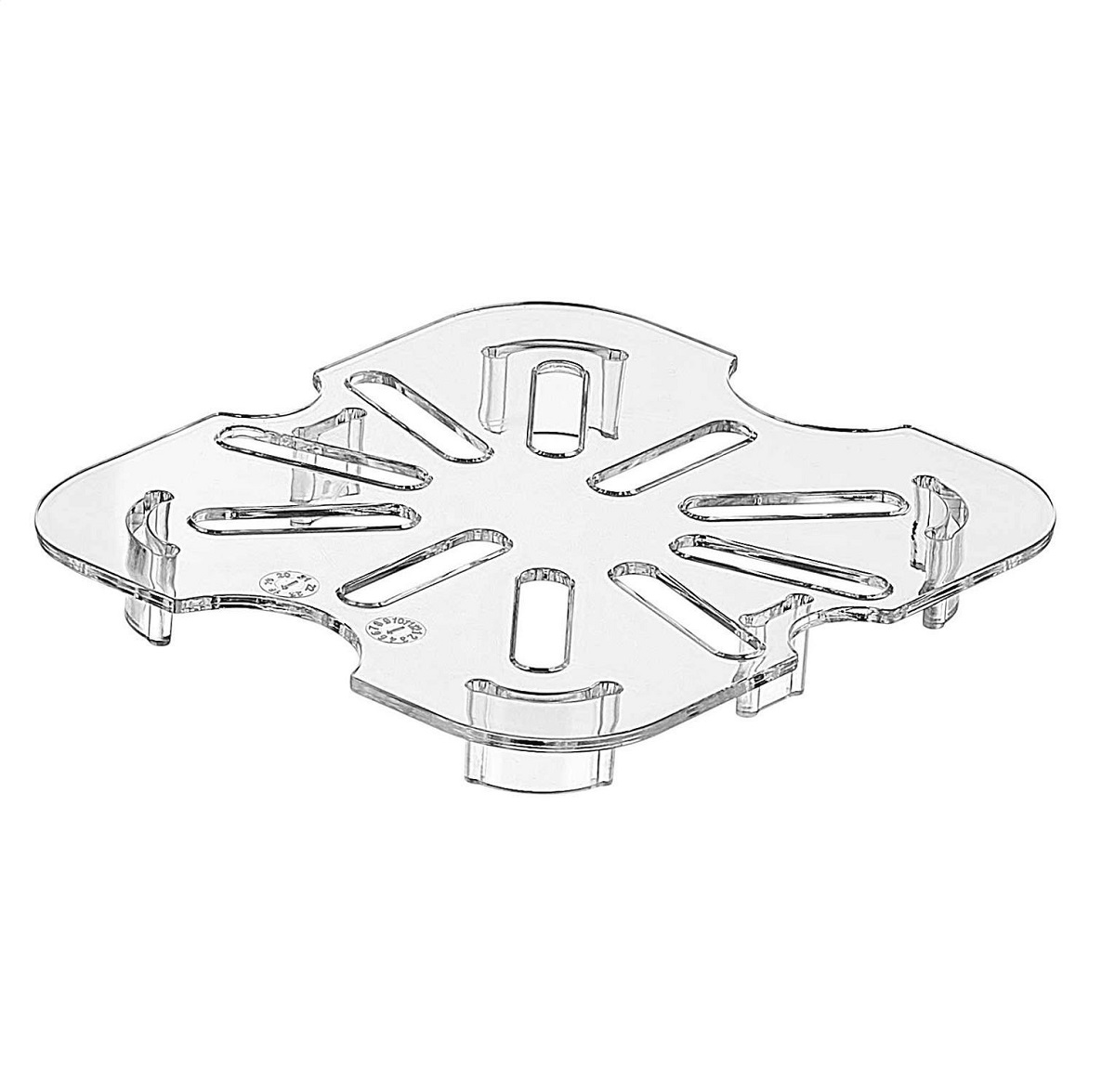 Сливная вставка к GN 1/6 (дренаж) поликарб. прозрачная GP /1/48/