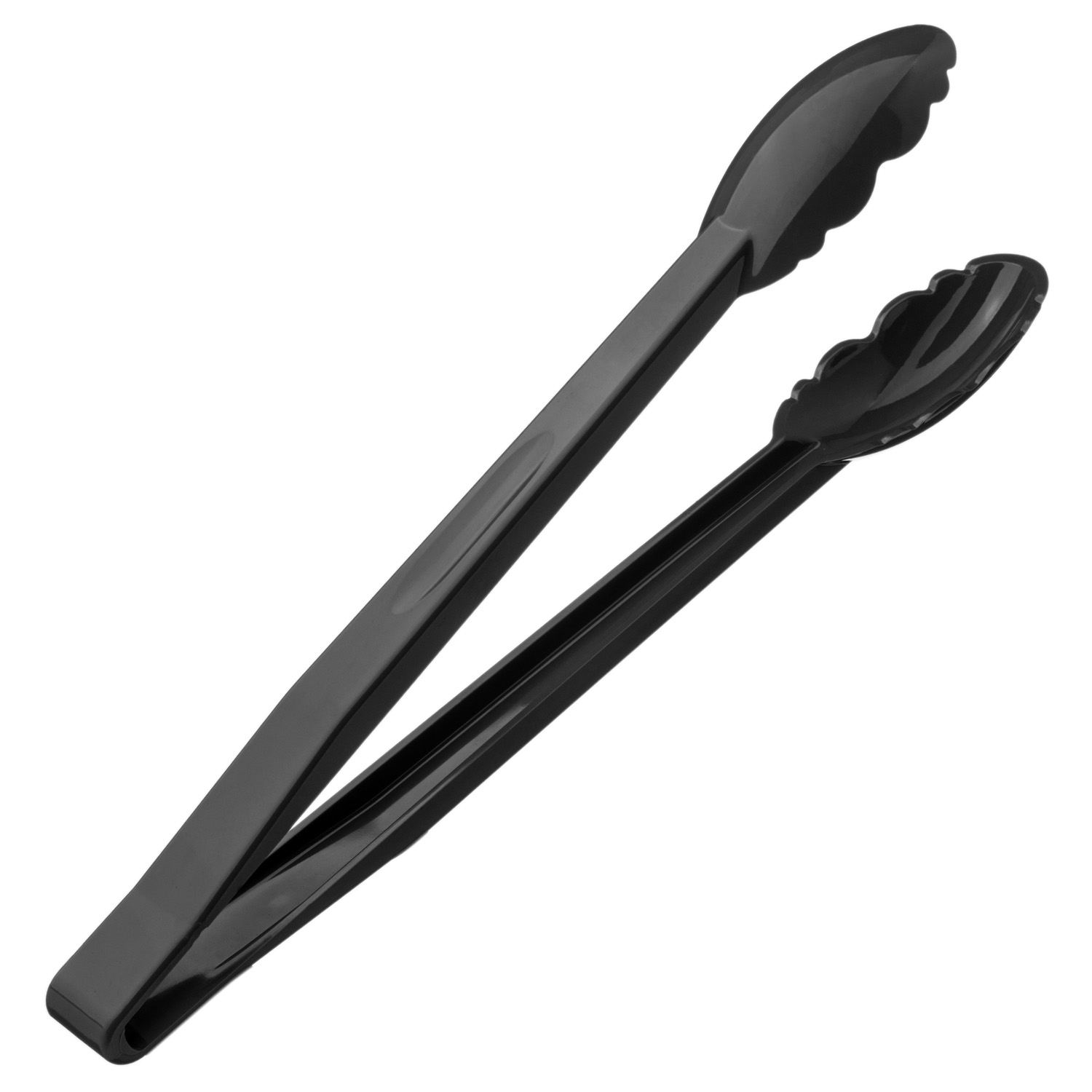 Щипцы универсальные 30 см. поликарбонат, черные (до +120°C) MGprof /1/20/