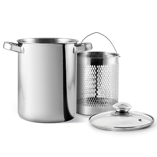 Пароварка 4,0 л. нерж. h=210 мм. d=160 мм. Abert /1/