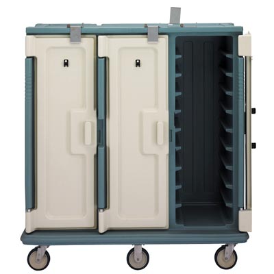 Тележка для блюд на подносах, синевато-серая Cambro /1/