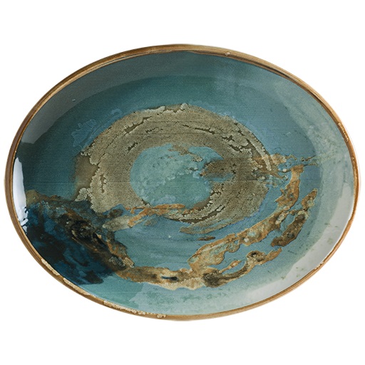 Блюдо овальное 310*240 мм. Футура, форма Мув Bonna /1/6/582/ ВДОХНОВЕНИЕ