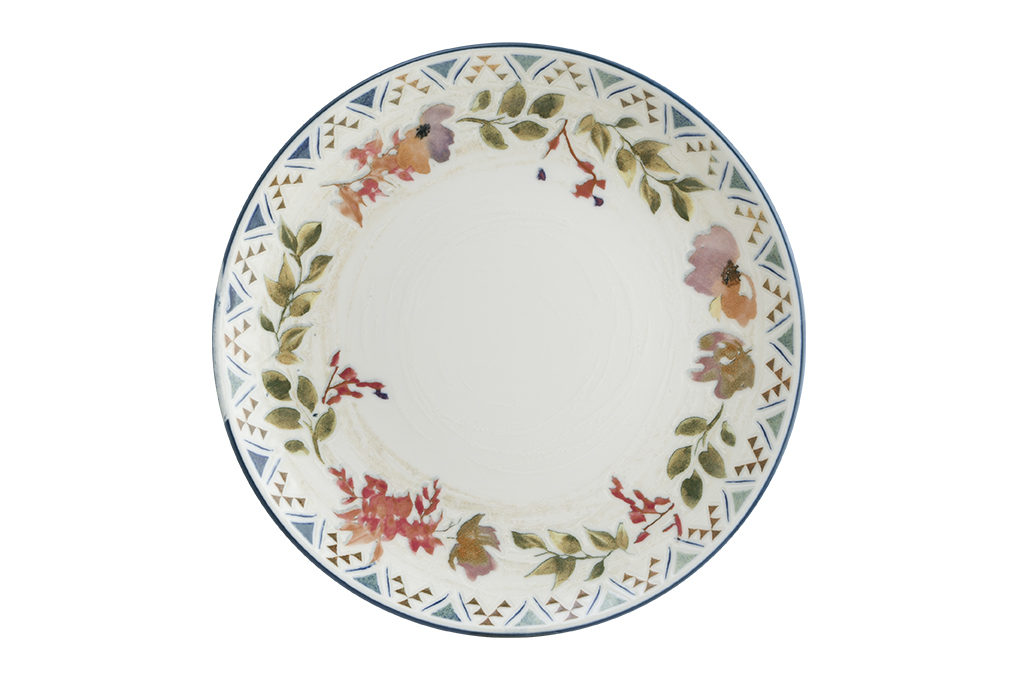 Тарелка d=270 мм. Спринг, форма Гурмэ Bonna /1/12/624/ АКЦИЯ