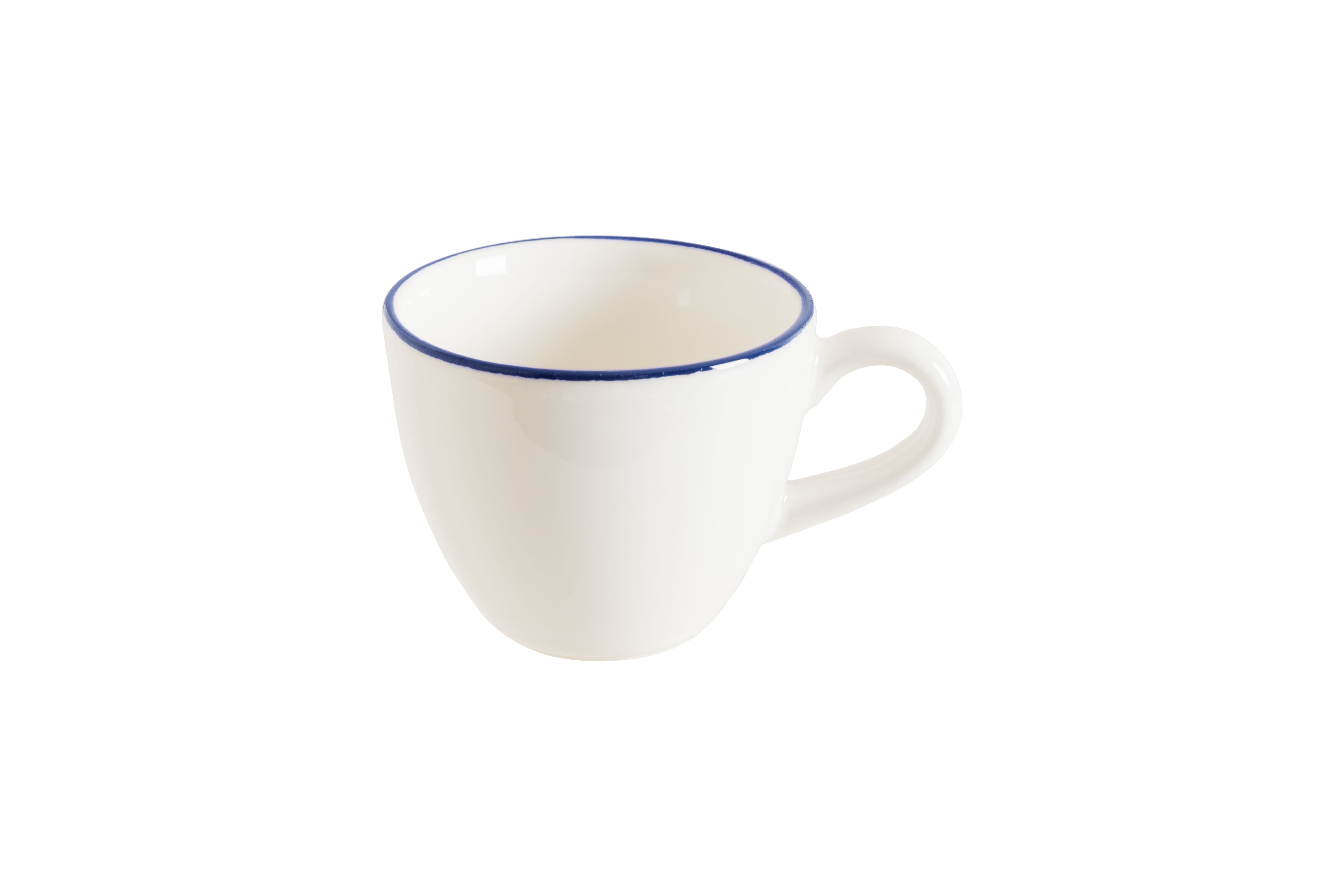 Чашка  80 мл. кофейная d=65 мм. h=53 мм. Линеа Синий (блюдце 78006) Bonna /1/6/1776/