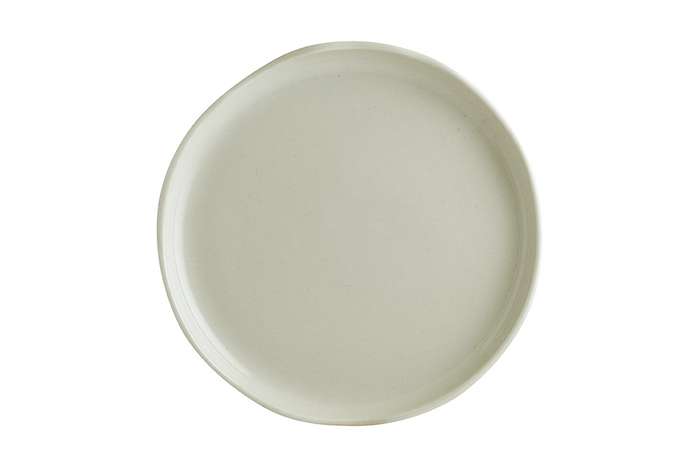 Тарелка d=210 мм. Оливковый, форма Крас волнистый край Bonna /1/6/720