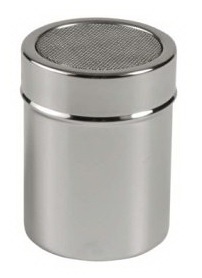 Емкость для сыпучих прод. 0,2 л. d=65 мм. h=80 мм. с мелк. сеткой  нерж. Abert /1/