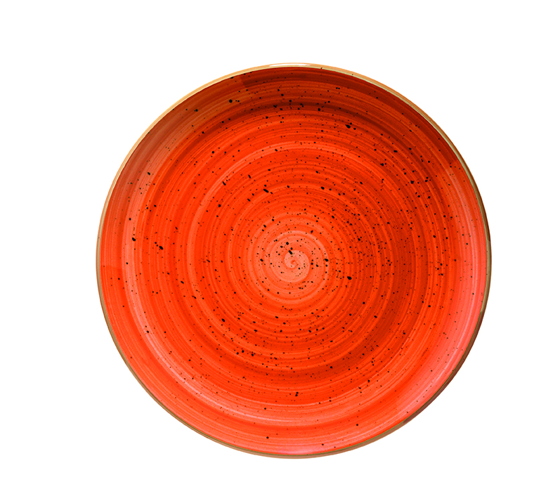 Тарелка d=200 мм. глубокая 500 мл. h=40 мм. Терракота, форма Гурмэ Bonna /1/12/900/
