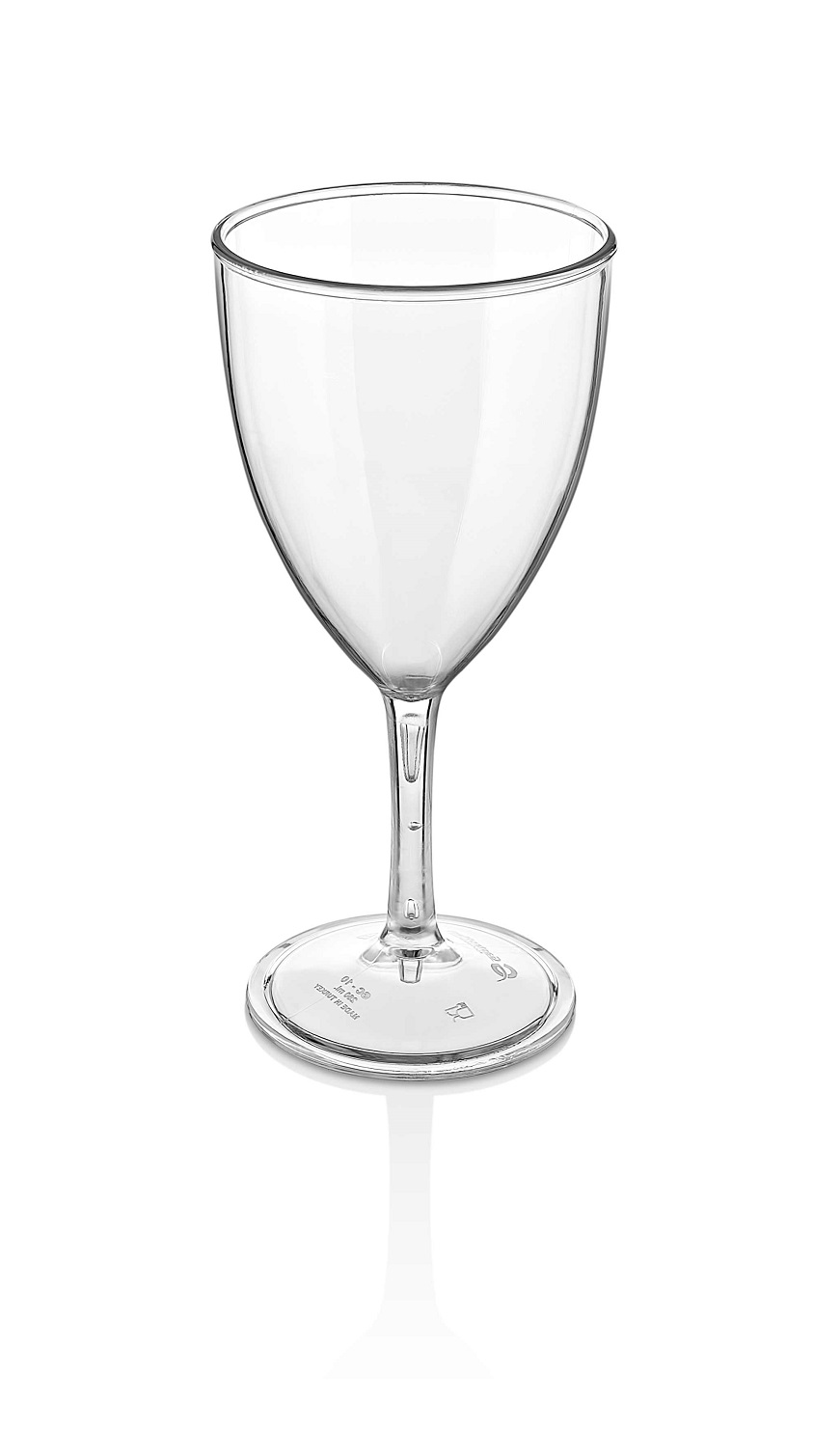 Бокал для вина 280 мл. d=80 мм. h=175 мм. поликарбонат, прозрачн. Классик GP /1/50/ ВДОХНОВЕНИЕ