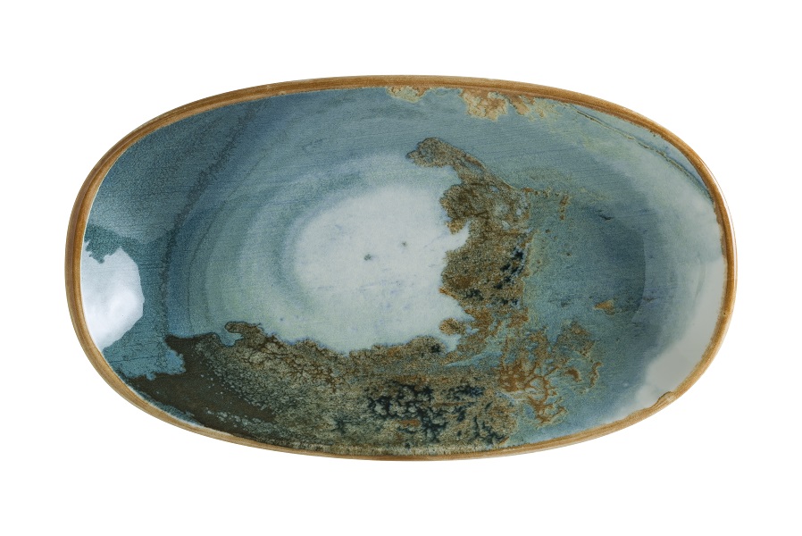 Блюдо овальное 190*110 мм. Футура, форма Гурмэ Bonna /1/12/2304/ ВДОХНОВЕНИЕ