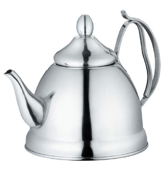 Чайник 1200 мл. заварочный, нерж. /1/12/