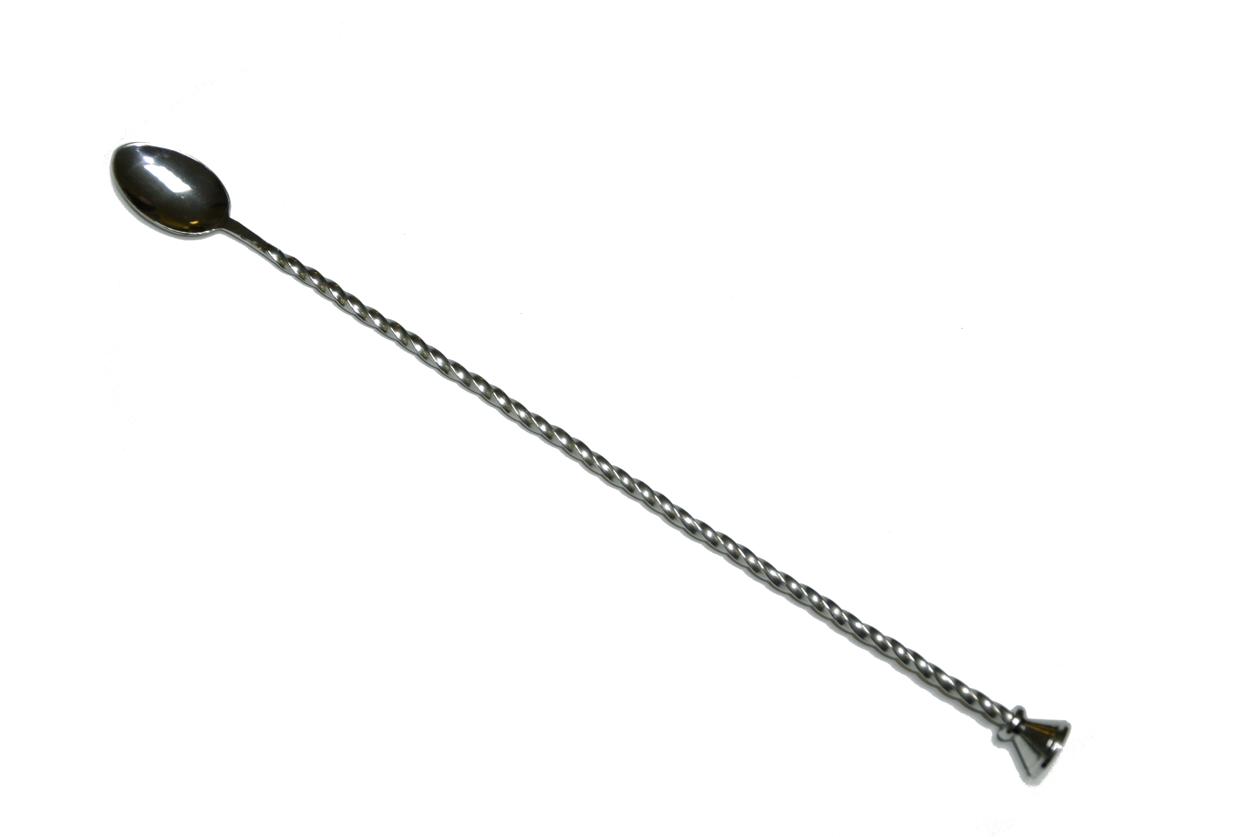 Ложка барная с метал. кнопкой 33 см. нерж. MGsteel /1/200/