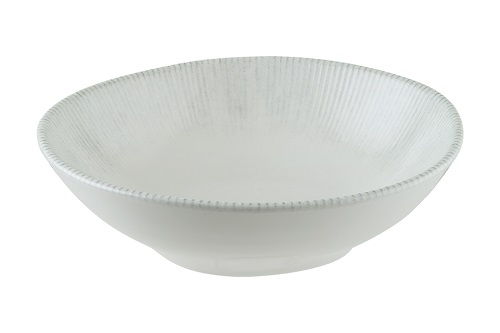 Салатник d=180 мм. 470 мл. h=55 мм. Ирис Серый, форма Ваго Bonna /1/12/816/ ВДОХНОВЕНИЕ