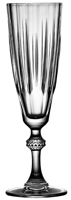 Бокал-флюте 170 мл. d=63 мм. h=206 мм. Даймонд /12/672/
