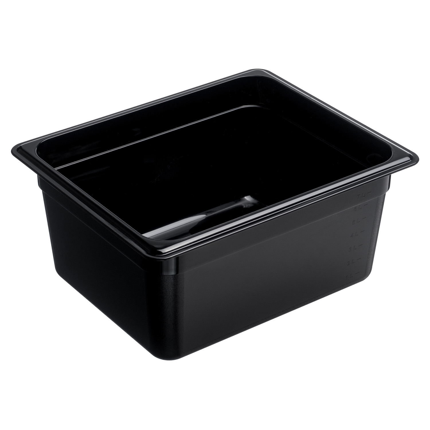 Гастроемкость 1/2 h=150 мм. 325*265 мм. 8,7 л. поликарб. черная GP /1/