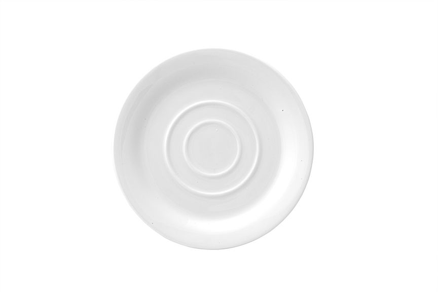 Блюдце d=165 мм. Белый Ариан (чашка 52517) /1/12/