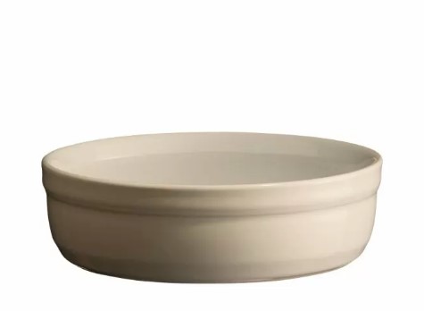 Форма для запекания и подачи 150 мл. d=120 мм. h=35 мм. белая керам Emile Henry /1/6/