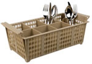 Лоток для столовых приборов (органайзер) 8 секций 40*21*13 см. пластик /1/12/