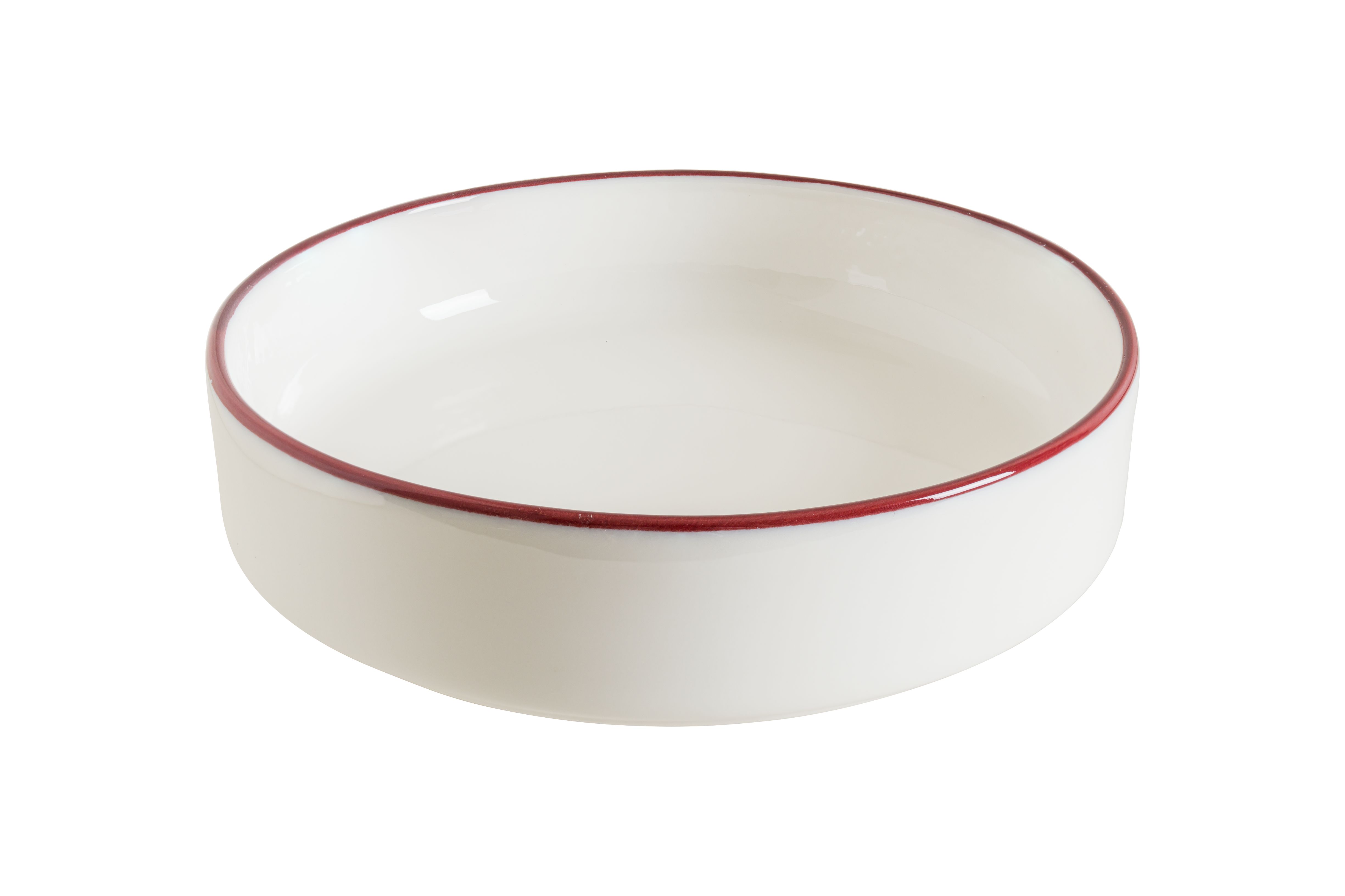 Салатник d=160 мм. 500 мл. h=40 мм. штабелир. Линеа Бургундия, форма Хюгге Bonna /1/12/