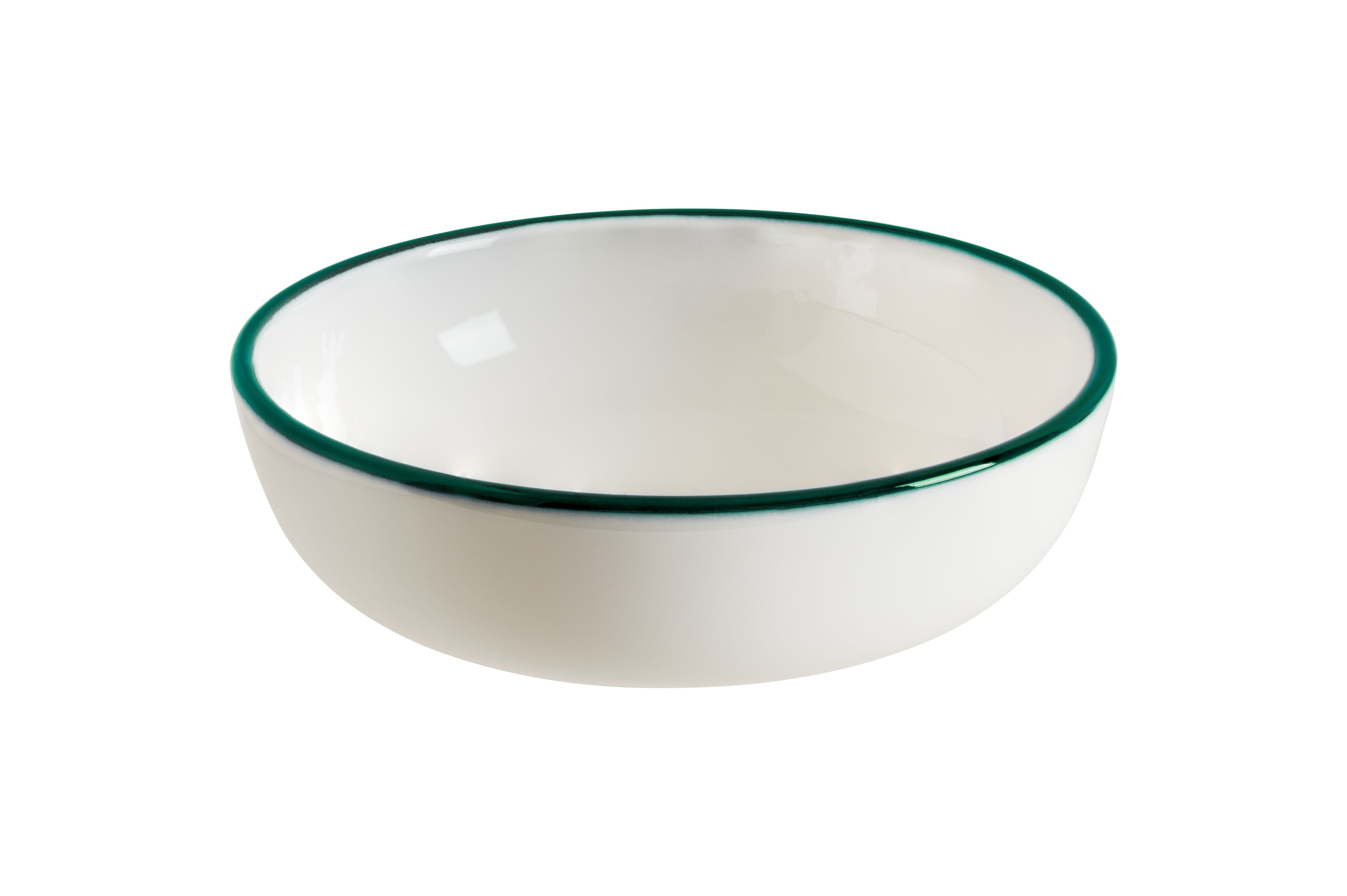 Салатник d=140 мм. 350 мл. h=50 мм. штабелир. Линеа Зеленый, форма Хюгге Bonna /1/12/