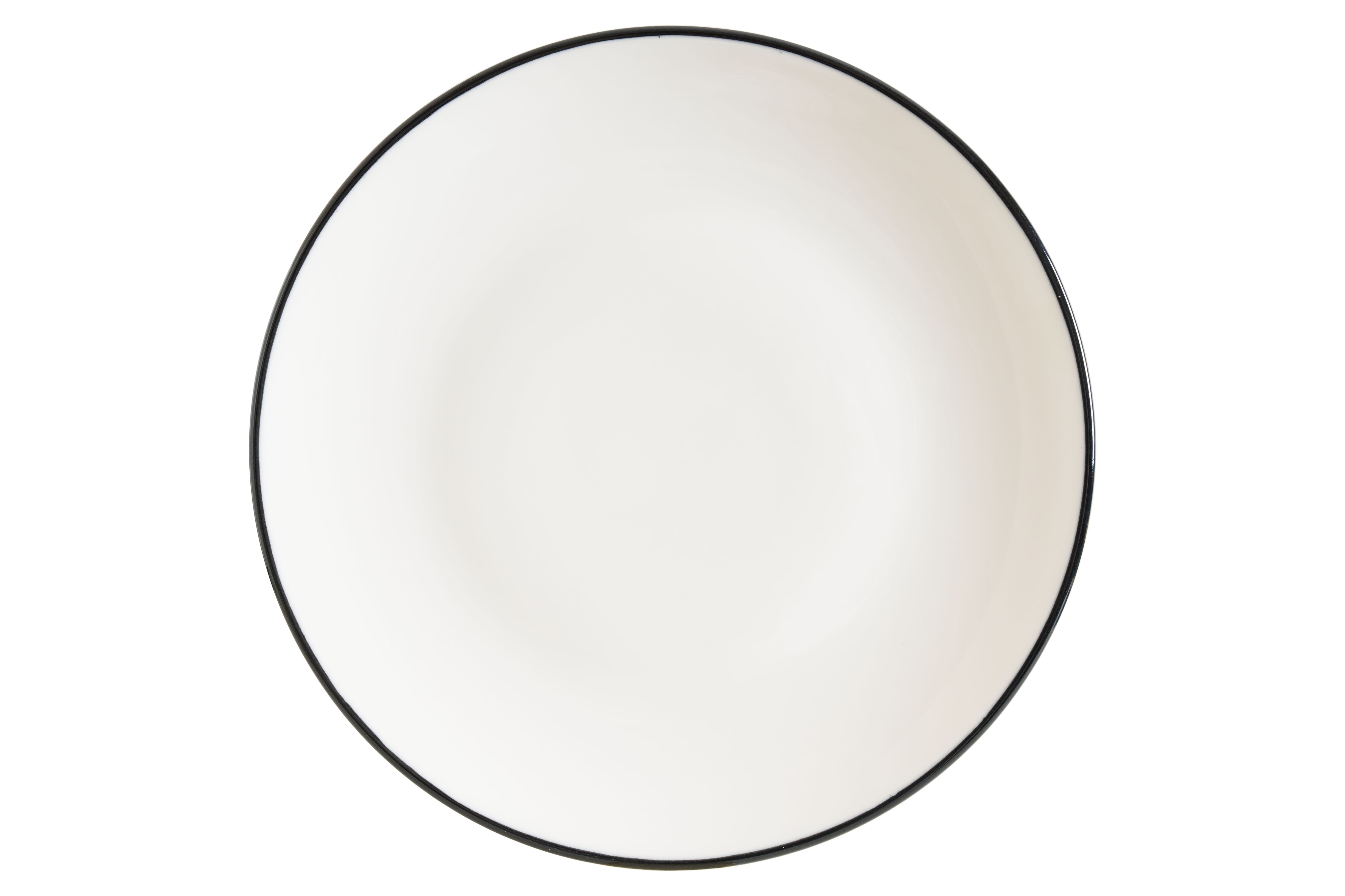 Тарелка d=230 мм. Линеа Черный, форма Гурмэ Bonna /1/12/1560/