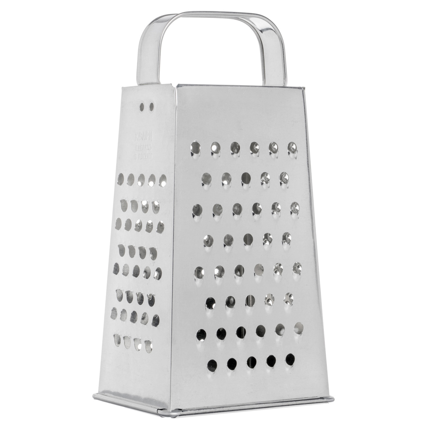 Терка 4-х гранная 22 см. белая жесть /1/