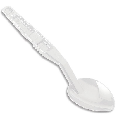 Ложка гарнирная 28 см., L ручки 20 см. белая, поликарбонат (до +120°C) MGprof /1/10/400/ Ложка гарнирная 28 см., L ручки 20 см. белая, поликарбонат (до +120°C) MGprof /1/10/400/