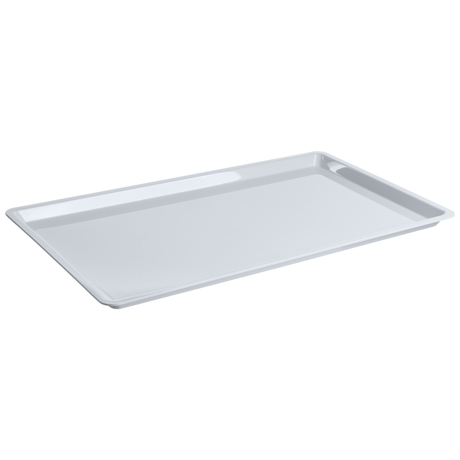 Поднос для подачи 53*32,5 см. поликарбонат, белый (крышка 76826) GP /1/24/