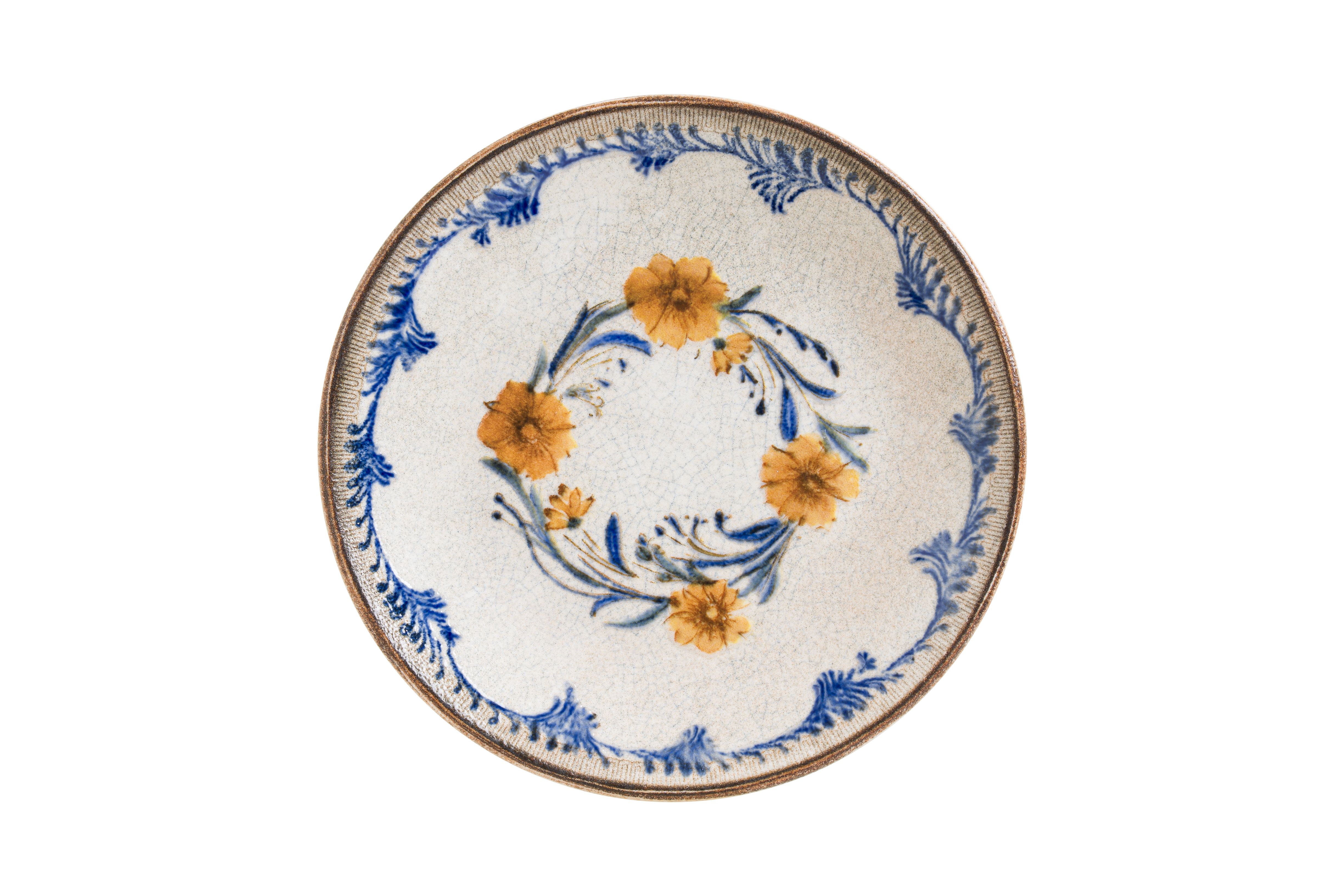 Тарелка d=170 мм. Ретро Флорал, форма Гурмэ Bonna /1/12/1728/ ВДОХНОВЕНИЕ