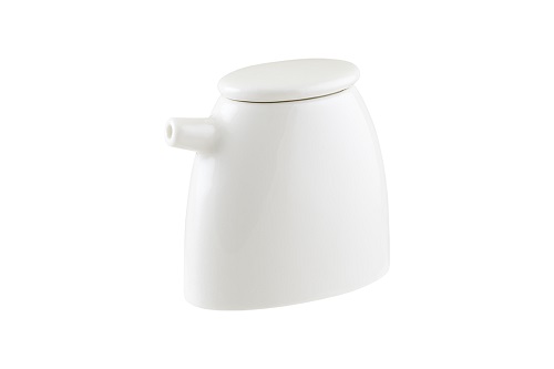 Соусник 160 мл. 85*90 мм. h=90 мм. с крышкой Белый, форма Ист Bonna /1/12/936/ ВДОХНОВЕНИЕ