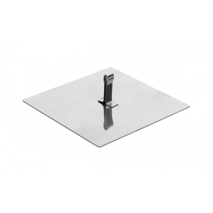 Крышка к форме кондитерской "Квадрат" 6*6 см. нерж.  /1/