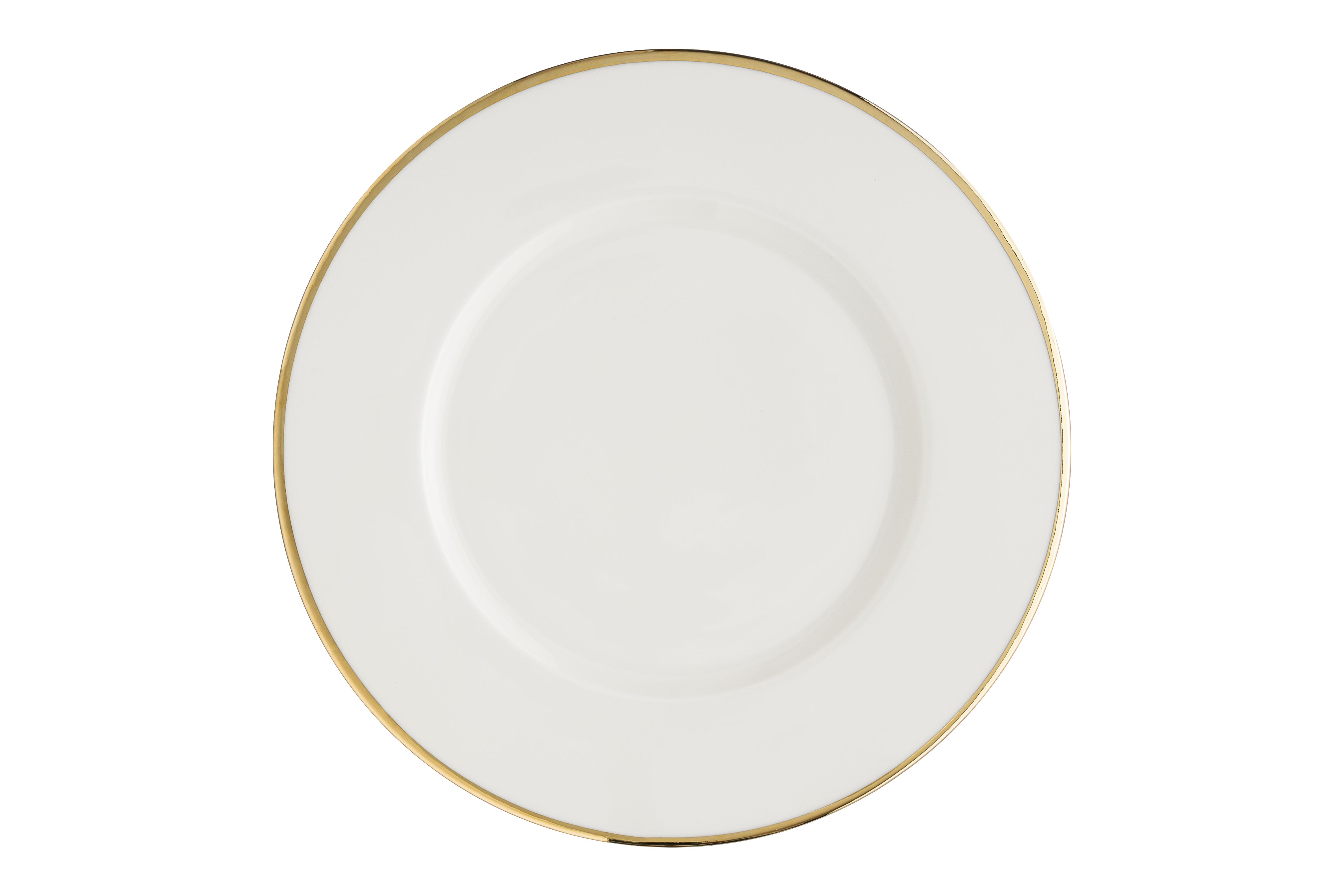 Тарелка d=240 мм. Золотая линия, форма Нит Bonna /1/6/972/