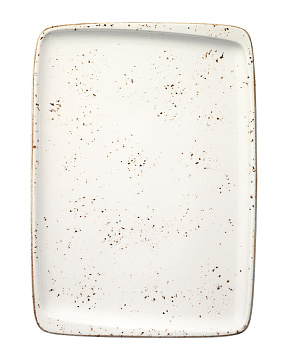 Блюдо прямоуг. 360*250 мм. Грейн, форма Мув /1/6/432/