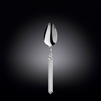 Ложка десертная Твист 18/10 3,5 мм. 19,5 см. Wilmax /1/24/144/ Ложка десертная Твист 18/10 3,5 мм. 19,5 см. Wilmax /1/24/144/