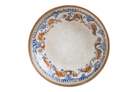 Тарелка d=250 мм. глубокая 1300 мл. Ретро Флорал, форма Банкет Bonna /1/6/432/