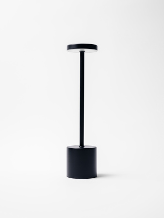 Лампа настольная d=8 см. h=34 см. 3 цвета, сенсорная регулировка яркости, алюм., черная LED METAL MGline /1/20/ Лампа настольная d=8 см. h=34 см. 3 цвета, сенсорная регулировка яркости, алюм., черная LED METAL MGline /1/20/