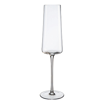 Бокал-флюте 240 мл. d=45 мм. h=260 мм. хр.стекло Биарриц /6/24/720/ АКЦИЯ