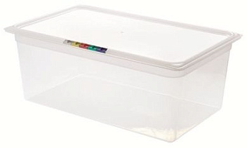 Гастроемкость 1/1 h=200 мм. 26,5 л. п/п прозрачная  /1/3/ Гастроемкость 1/1 h=200 мм. 26,5 л. п/п прозрачная  /1/3/