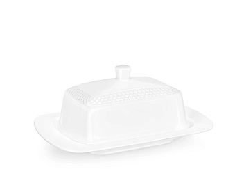 Масленка 18,5*12,5*7,5 см. с крышкой Wilmax /1/36/