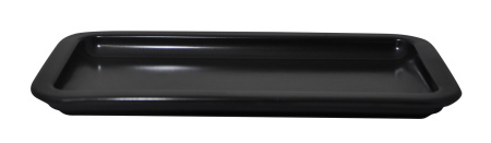 Гастроемкость 2/3 h= 25 мм. 1,25 л. фарфор черная Pillivuyt /1/ АКЦИЯ