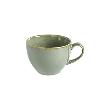 Чашка 230 мл. чайная d=93 мм. h=69 мм. Снэл Зеленый чай (блюдце 71517) Bonna /1/6/792/