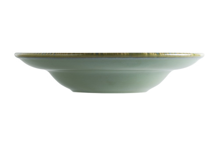 Тарелка d=270 мм. глубокая 450 мл. h=56 мм. Снэл Зеленый чай, форма Гурмэ Bonna /1/6/408